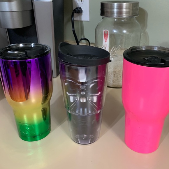 mardi gras yeti cups